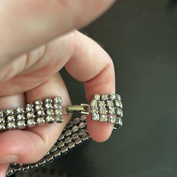 Rhinestone cuff - Picture 2 of 2